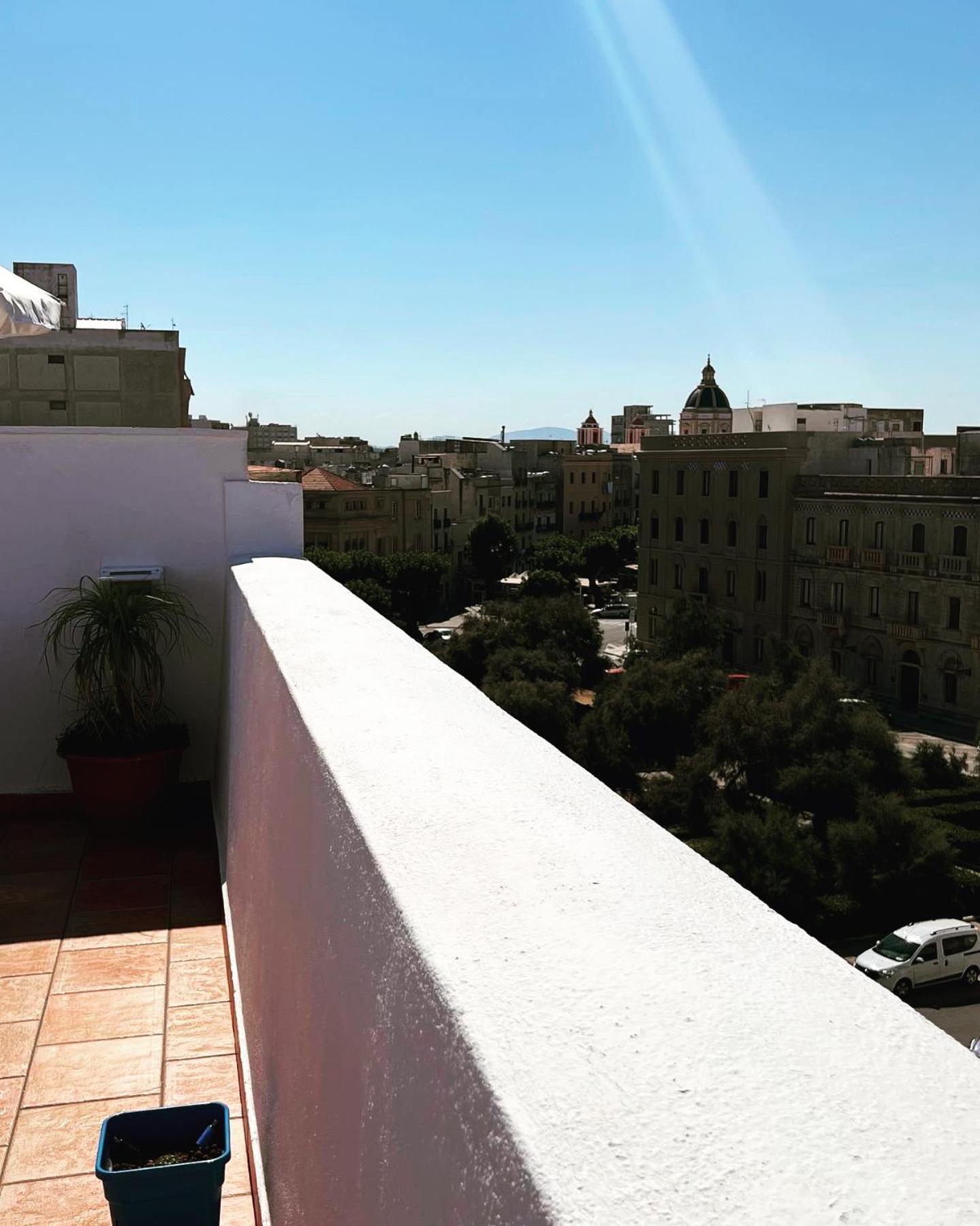 Ferienwohnung Attico Vista Mare Trapani Exterior foto